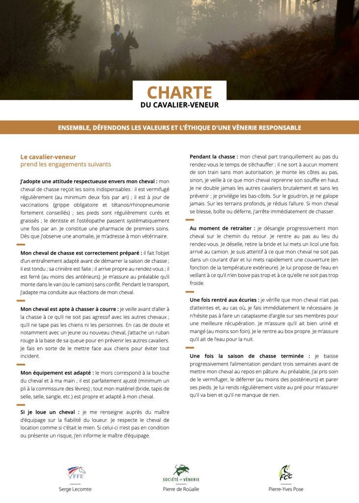 charte-du-cavalier-veneur-generique charte-du-cavalier-veneur-generique